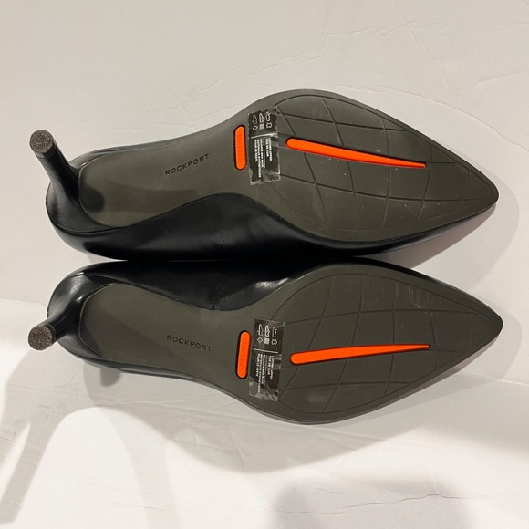 Rockport Womens 9M Dress Pump Heel Leather Juliet Cushioning Business Staple - Picture 5 of 7